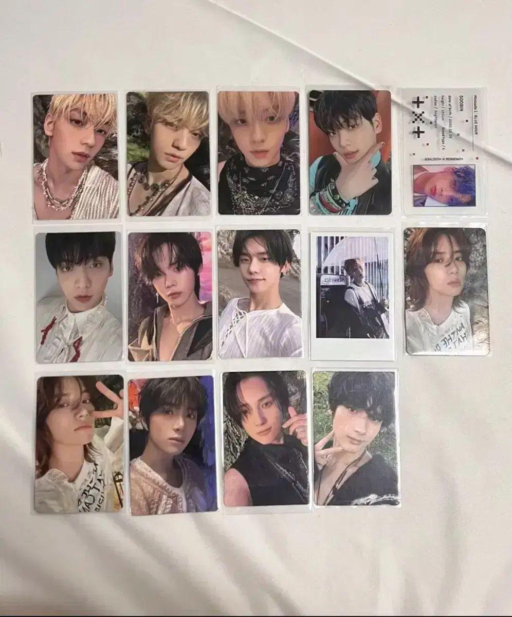 

[USED] TXT trading cards, Tuva trading cards for sale