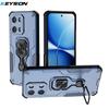 KEYSION Shockproof Armor Case for POCO X8 Pro Max Silicone+PC Upright Metal Live Ring Stand Phone Cover for Xiaomi POCO X8 Pro
