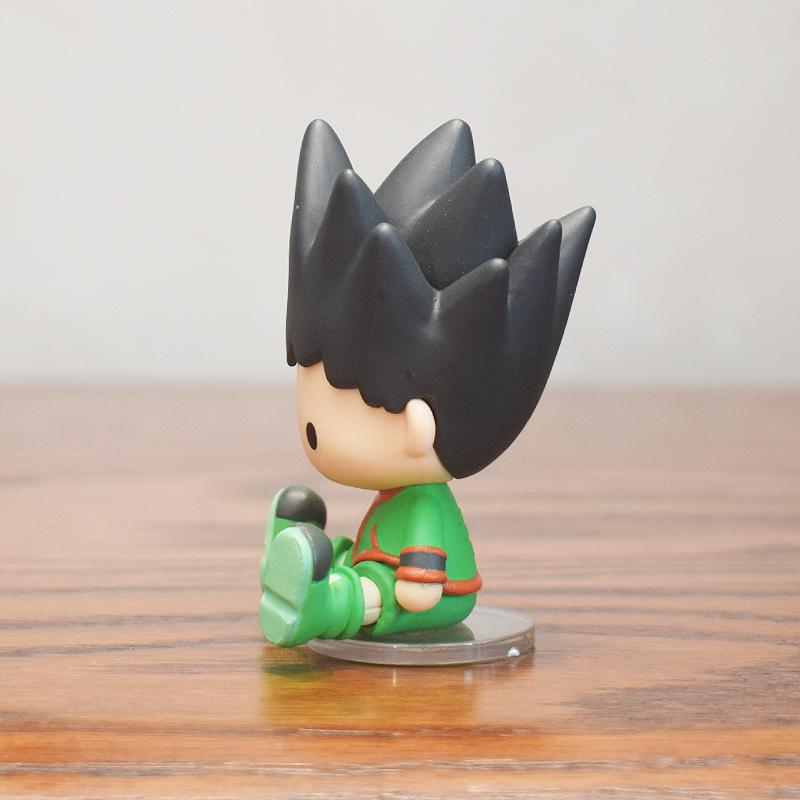 Hunter Exam Candy Toys Figure  Killua Hisoka Illumi Candy Toys Mini Bean Eyes Experimental Chapter Action Figure Model Toys