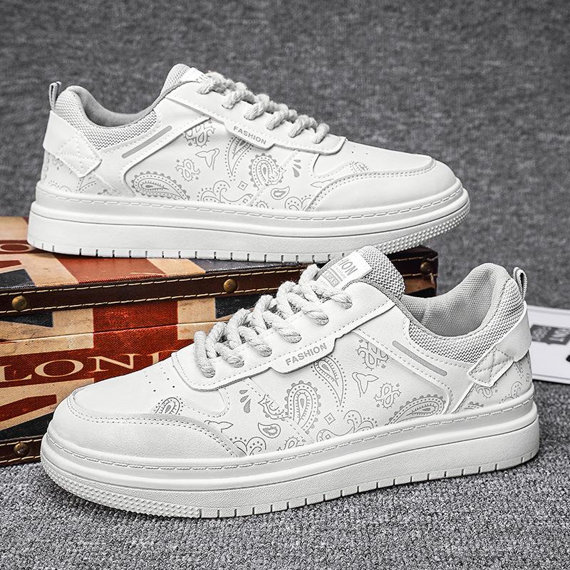 Men Casual Shoes Designer Brand Lace-up Platform Sneakers Skateboard Shoe Outdoor Non Slip Damping Walking Shoe Fashion Hot Sale