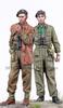Alpine Miniatures 1/35 WWII British Royal 4th/7th Dragoon Guards Tank Battalion Tank Officer Set (2 Figures) Resin Kit AM35329 (Personnel)