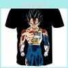 Mens 3d Womens Print Dragon Ball Z Vegeta Goku Tshirts Casual Tees Shirts Anime