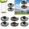2Pcs Hammock Straps Lightweight Nylon Hanging Accessories 2M Tree Swing Straps for Outdoor Camping Hammock Garden Travel Swing