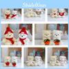 Teddy Scarf Bear Plush Toys Cartoon Stuffed Dolls Room Decorations Kid Gift Xmas