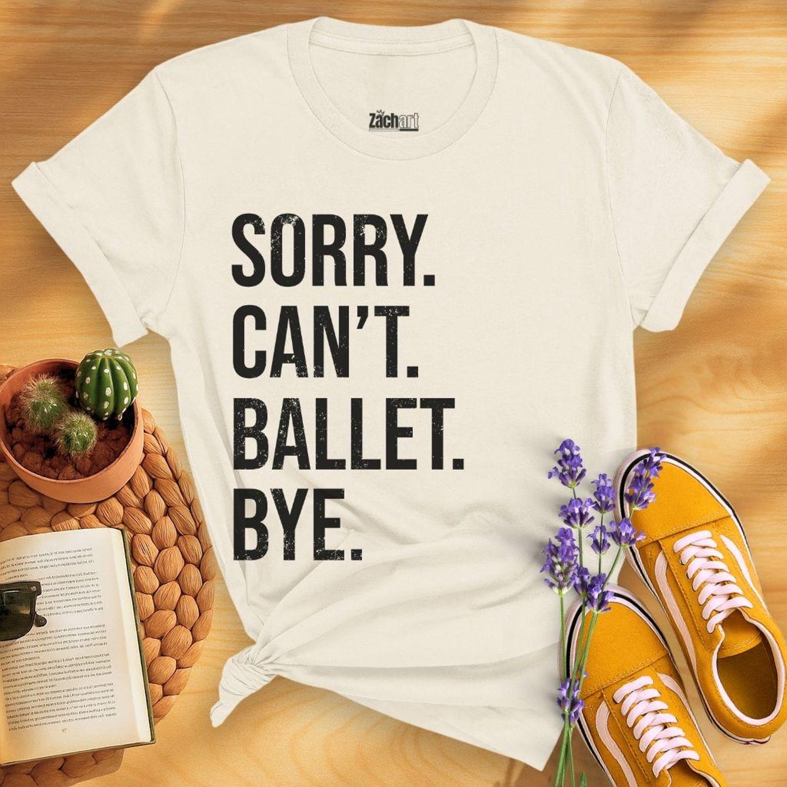 Sorry Can t Ballet Bye Shirt, Funny Ballet Dancer Tee, Ballet Lover Gift, Cute Ballerina Aesthetic Shirt, Ballet Mom Shirt, Ballet Dad Shirt M