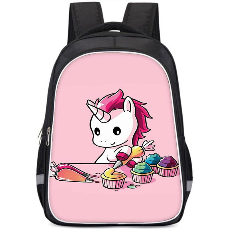 Unicorn Backpack For School Large Capacity Lightweight Design For Boys And Girls