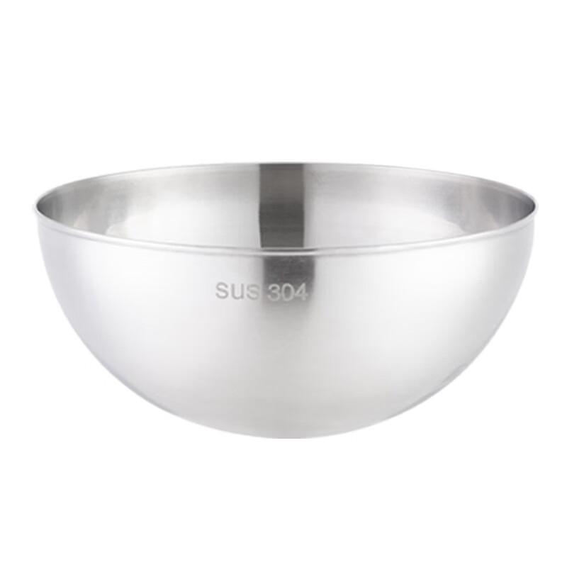 Ruhan 304 Stainless Steel Round Bottom Mixing Bowl