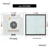 FFU High-Efficiency Industrial Air Purifier - Class 100 Dust-Free Workshop Filter Fan