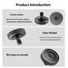 1/4inch Male Thread Thumb Screws Mount Adapter Cup Head For DSLR Camera Cage Kit Accessories Flash Tripod Light