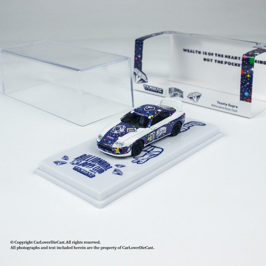 TW 1/64 Toyota Supra Billionaire Boys Club Машина Металлическая Модель Автомобиля Литая Металлическая Модель Детский Рождественский Подарок Игрушки для Мальчиков