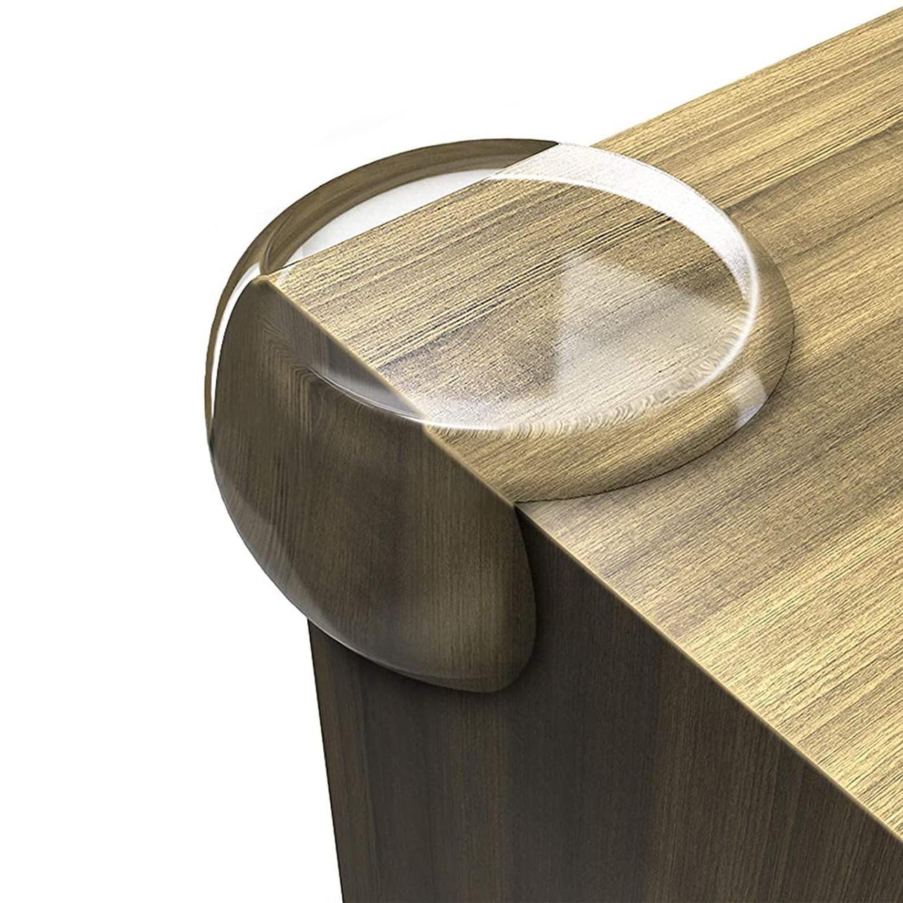 

Anti-collision corner transparent table corner corner protection anti-collision sticker coffee table bed sharp corner window silicone protective cover 10pcs