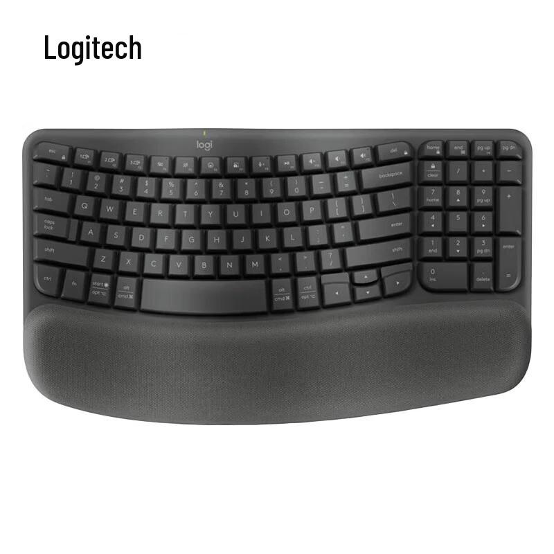 Logitech Wave Keys Wireless Ergonomic Keyboard