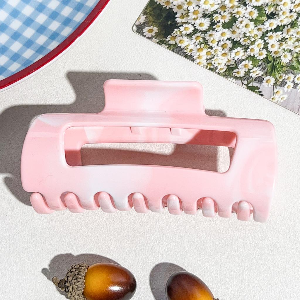 Soft silicone shark clip hairpin anti-collision protection rear head clip hair anti-drop durable clip grab clip