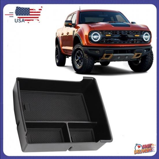 For  23 Ford Maverick Interior Center Console Armrest Storage Organizer Box
