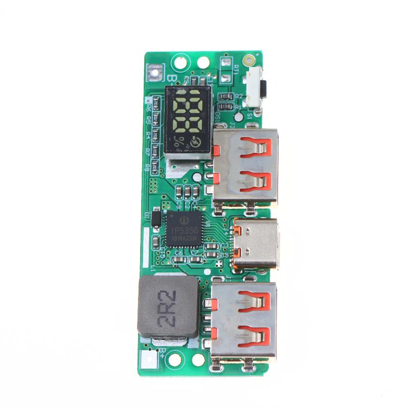 Fast Charge Module Ip5356 Digital Display Qc/Pd3.0 Support For Lithium Battery Charge Compact And Stable Industrial Power Module