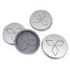 cyhk7 for Mitsubishi Car Wheel Center Hub Caps Ralliart Lancer ASX Pajero Outlander Colt Eclipse Delica Hubcaps Accessories 4pcs