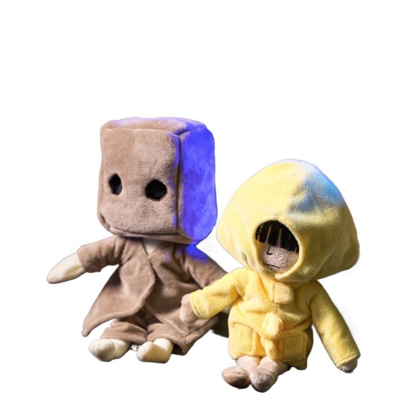 30cm Little Nightmares Plush Toy Hot Cartoon Figure Doll Adventure Game Stuffed Gift Toys For Girls Kids Fan Collection Plushies
