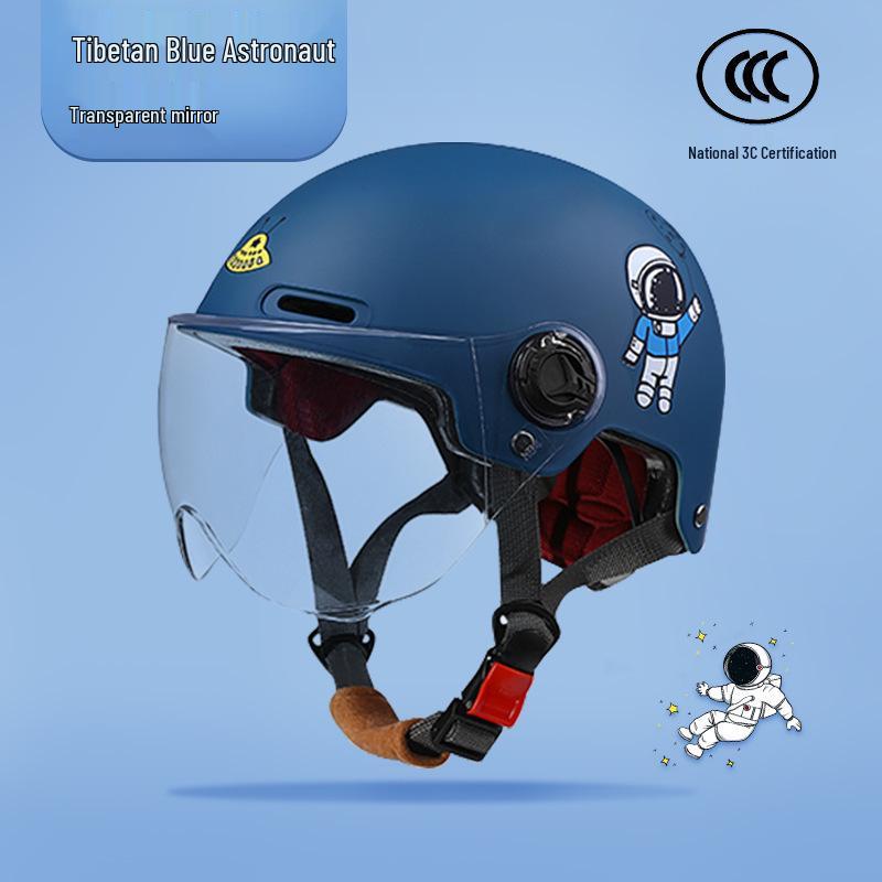 3C Certified Children's Summer Helmet for Electric Bicycles, Boys and Girls Ages 2-14, Suitable for All Seasons