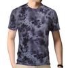 Men's T-Shirt 3d Tie Dye Print Tee Vintage O Neck Short Sleeve Casual Tops Streetwear Extra Large T-Shirt Fashion Men Clothing
