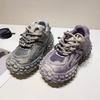 Youth Style Shoes Kids Chunky Sneakers Boys Girls Rubber Sole Non-Slip Outdoor Play Shoes Fall Sport Style