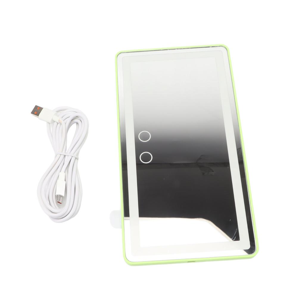 Car   LED Vanity Mirror Touch Dimmable 3 Light Modes USB Re able Car Makeup Mirror with Light