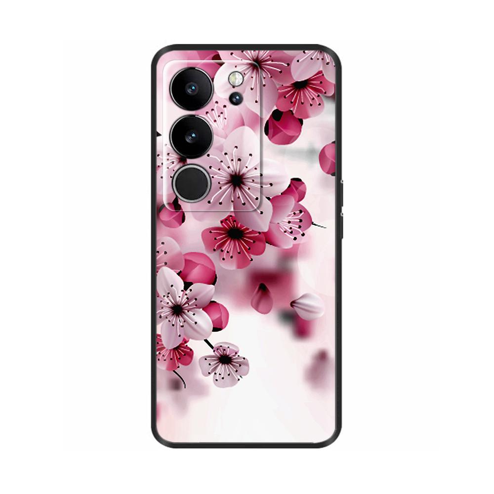 6,78' Für Vivo V29 5G Hülle V 29 Silikon TPU Weicher Stoßfänger Handyhülle für VIVO V29 V2250 VivoV29 Hüllen Schutzhülle Tasche Coque