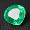 Natural Green Emerald Loose Gemstone 8.45 Ct Pan Pear Shape for Jewelry Making and Gem Collections