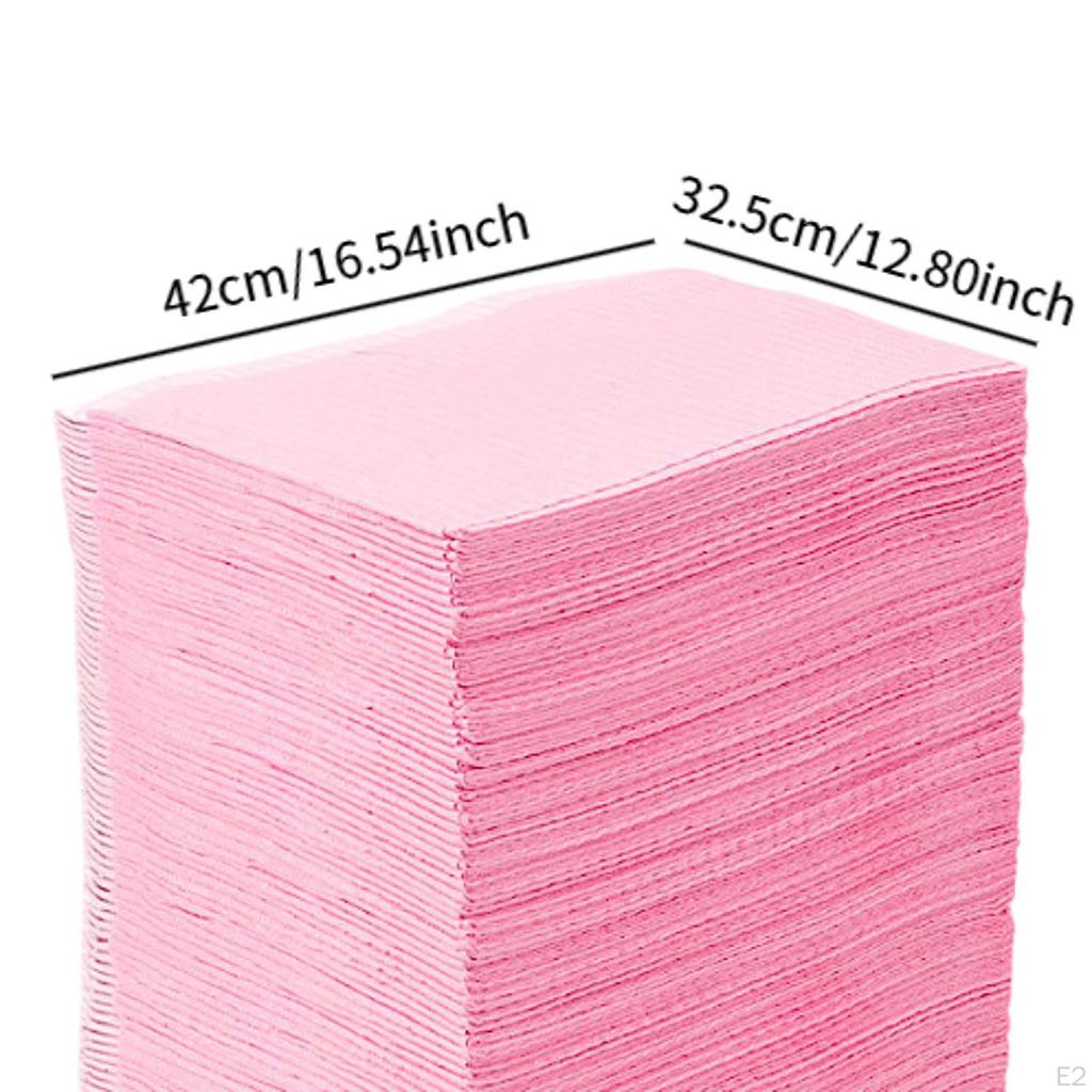 125x Disposable Tattoo Bibs Nail Table Covers for Eyelash Extension Service