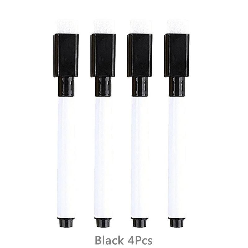 1-100Pcs Magnetic Erasable Whiteboard Pen Stationery Office Teaching Supplies for Blackboard Student Dry Erase Markers