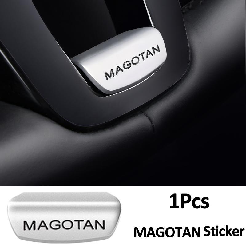 

2026 New For VOLKSWAGEN VW 3D Metal Car Steering Wheel Emblem Stickers Decorative Cover For Volkswagen VW RLine R GTI Golf Amaro