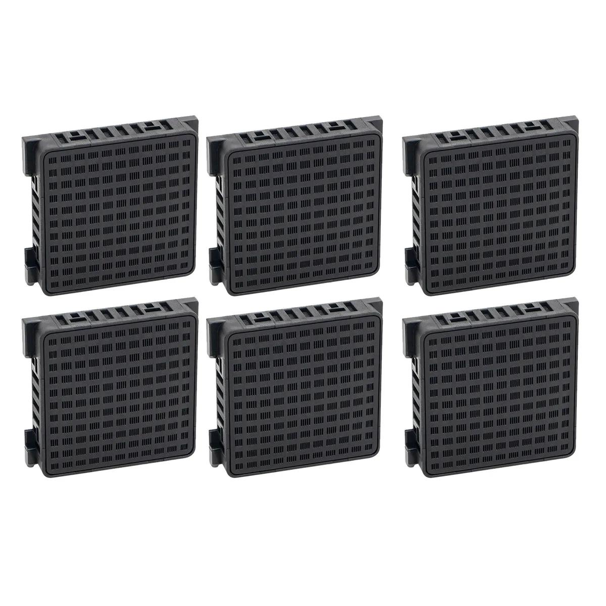 Filtru de aer pentru frigider cu cărbune activ potrivit pentru Liebherr 9096989 9882429 9882460 7440021-00 Deodorizant Aer Proaspăt black