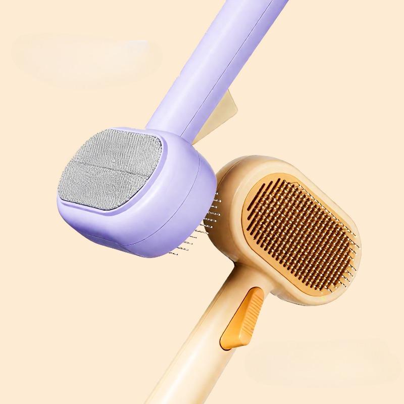 Cat Comb To Remove Floating Hair, Cat Hair Comb, Pet Double-sided Hair Removal Self-cleaning Comb, Cat Hair Removal Magic Tool, Petting Cats and Dogs