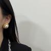 Vintage French Medieval Pearl Stud Earrings Women'S Earrings Temperament Niche Earrings Light Luxury High-End Stud Earrings