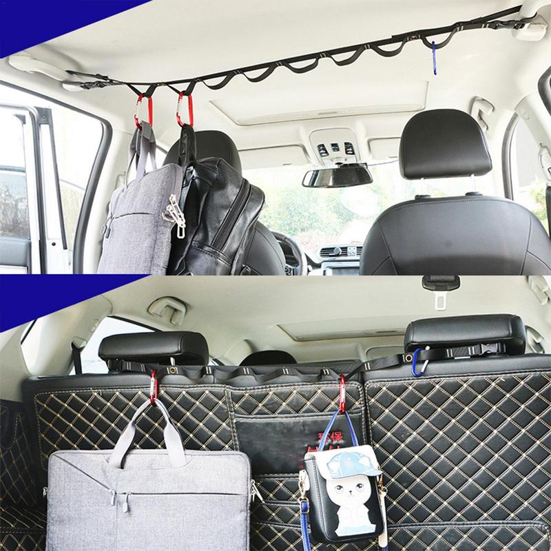 Corda de Varal de Viagem Multifuncional Corda de Roupa Portátil Varal de Camping Com Fivelas À Prova de Vento Corda de Secar Para