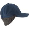 Mizuno Breath Thermo Golf Fleece Cap with Ear Sea Free Size E2MWA508 Covers, Earmuffs, Moisture-Wicking, Heat-Generating Hat, Navy, Men's, (Head