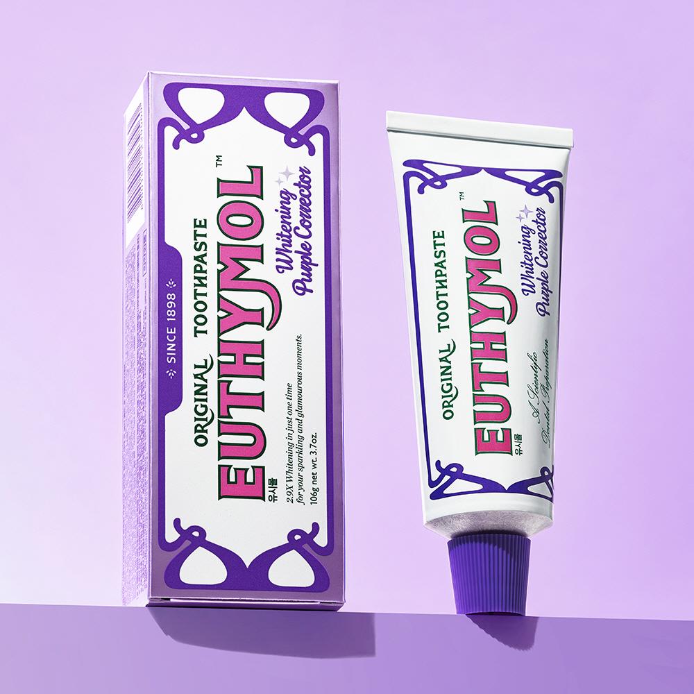 EUTHYMOL Whitening Purple Corrector Toothpaste 106g