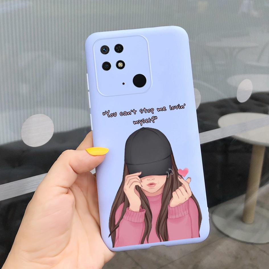 For Xiaomi Redmi 10C Phone Case New Popular Flower Painted TPU Cover For Xiaomi Redmi 10C 4G Bumper Redmi10C NFC 2022 Soft Funda