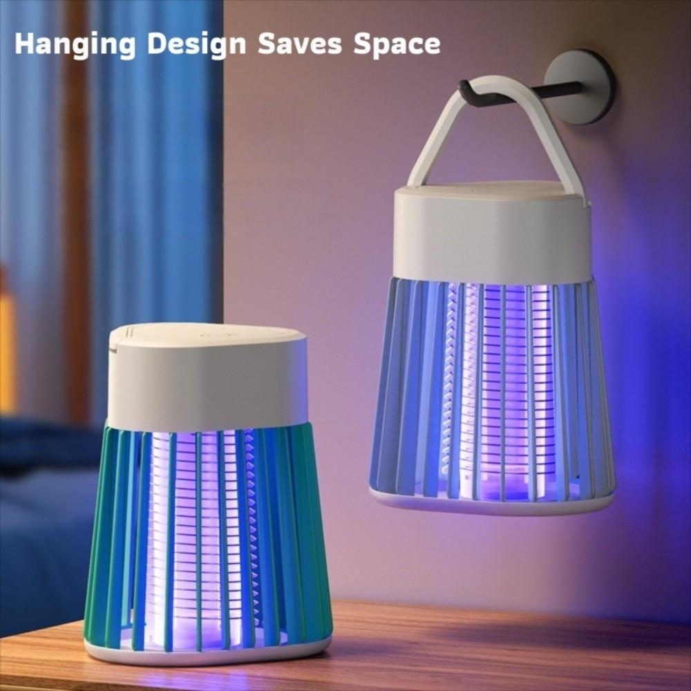 UV Light Electric Shock Bug Zapper Electric Shock UV Light Mosquito Trap  Outdoor