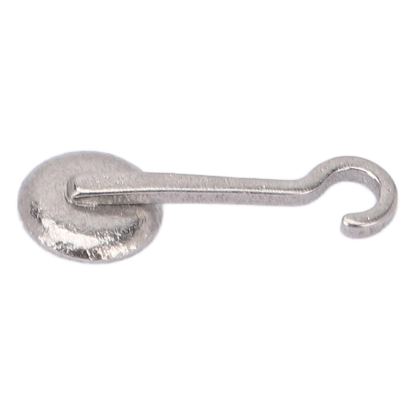 

10 шт. Левые лингвальные кнопки Тяговые крючки Бондинг Круглое основание Многофункциональные Зубные Ортодонтические