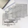 Thickened Absorbent Lint-Free Dishcloths with Gold & Silver Threads for Cleaning Glass