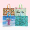 12pcs Festival Gift Bags With Handles Reusable Shopping Bags Printed Non Woven Tote Bags For Party Favors Retail And Gift Pack