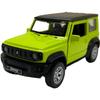 Scale Suzuki Jimny MSZ Diecast Model Car in Yellow Green 1/32