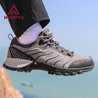 Non-Slip Hiking Shoes for Women Luxury Designer Outdoor Sports Boots Genuine Leather Climbing Trekking Safety Work Womens Sneakers