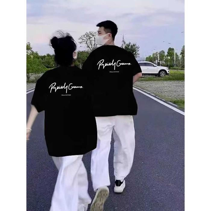 

Spot Korea Dongdaemun, spring new cartoon bear abraded loose large size short-sleeved T-shirt bottoming shirt women 3XL