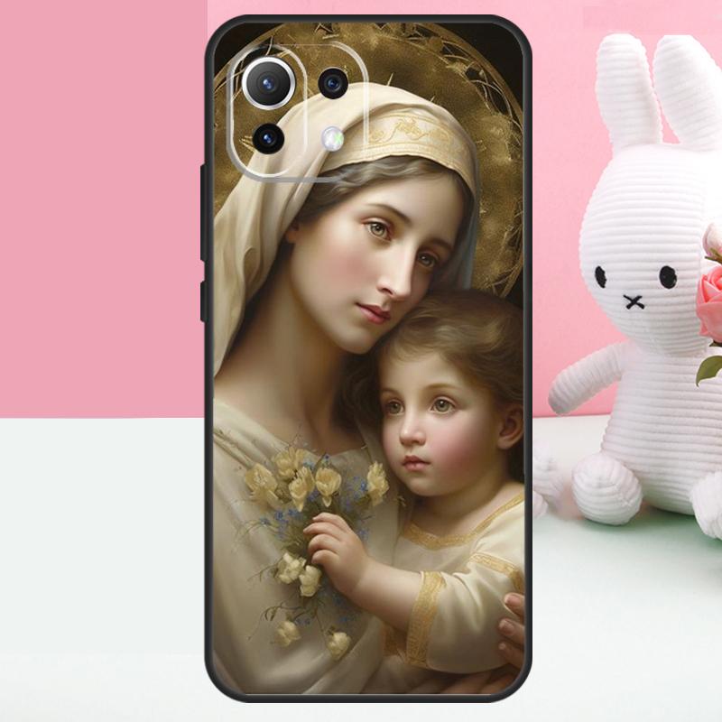 Virgin De Guadalupe Virgen Mary Case For Xiaomi 15T 13T 14T 17 Pro Max 15 14 Ultra POCO X7 Pro X5 X6 F5 F6 F7 F8 Ultra Funda