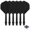 CyeeLife 6-pack Integrated Dart Flights and Shafts, One-piece Accessories 2BA,CF02A