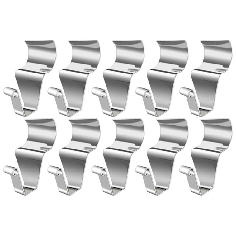 Outdoor Hanging Steel Clips Functional Outdoor Hanging Siding Hooks Space Saving Hook for Organizing Clothes