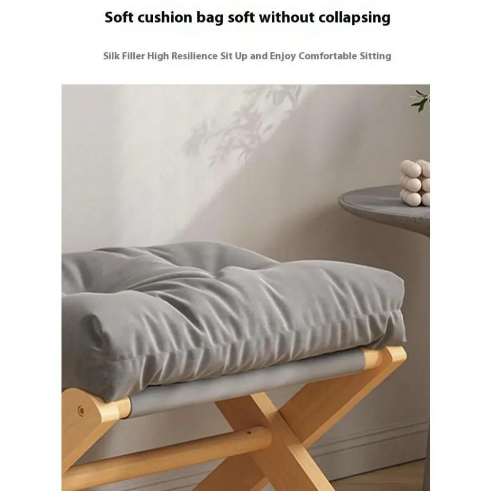 Cadeira de Maquiagem Sofá Pequeno Banco Mesa de Chá Apoio para os Pés Banco para Trocar Sapatos Banco Dobrável Mobiliário Para Sala de Estar Entrada