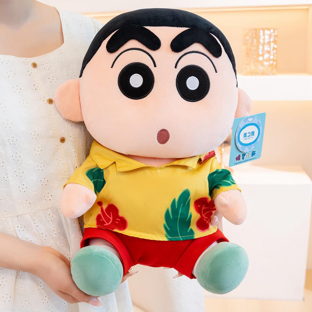 22/30/40cm Summer Funny Crayon Shin-chan Plushies Stuffed Anime Vacation Shin Chan Plush Toy Birthday Gifts Girl Child