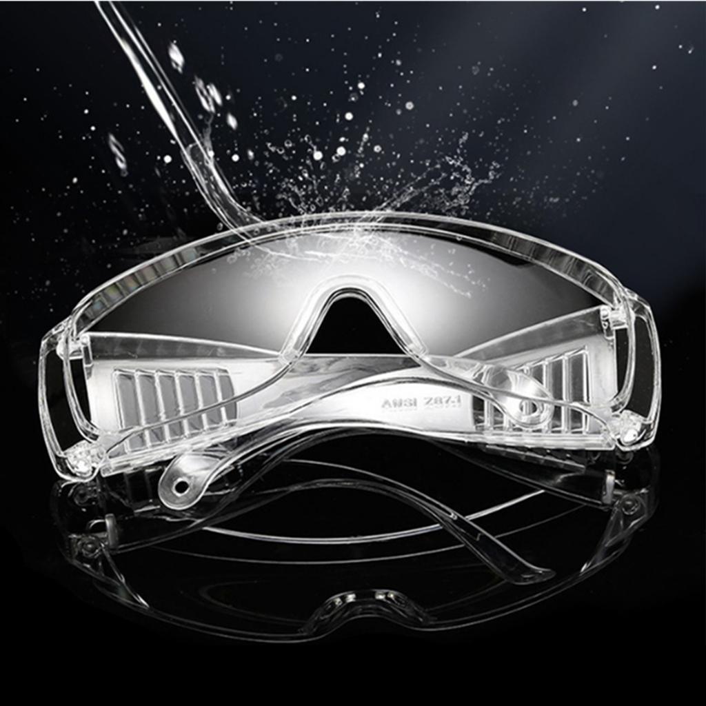 Schutzbrille, transparent, staubdicht, für den Arbeitsplatz, Labor, Dentalbrille, Spritzschutz, Anti-Wind-Brille